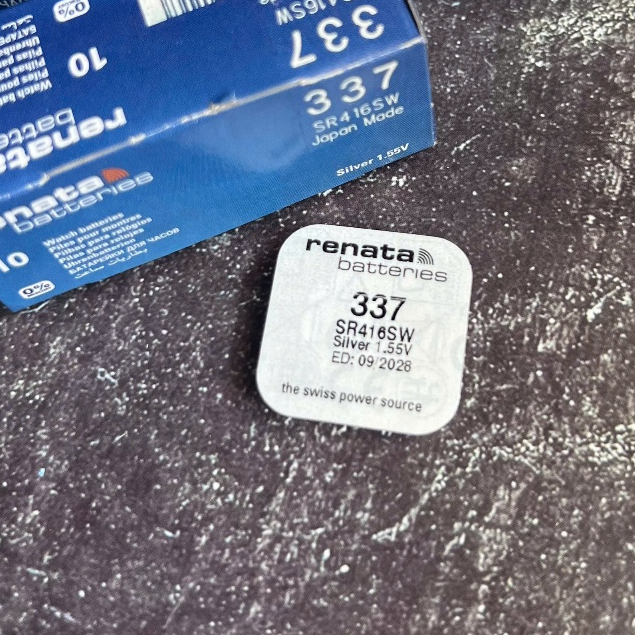 [ HỎA TỐC ] Pin RENATA SR416SW SR416 416 337 Hàng Chuẩn Thụy Sỹ