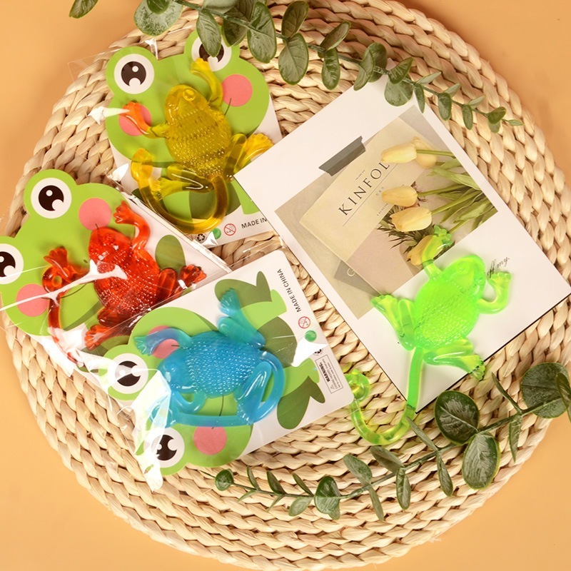 Đồ Chơi Ếch Dính , Ném Dính Tường Hình Con Ếch