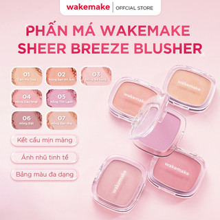 Phấn má Wakemake Sheer Breeze Blusher 5g - FS