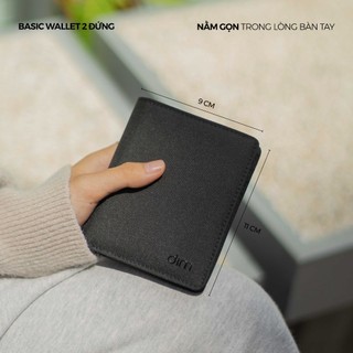 Ví vải DIM Basic Wallet 2 Form Đứng