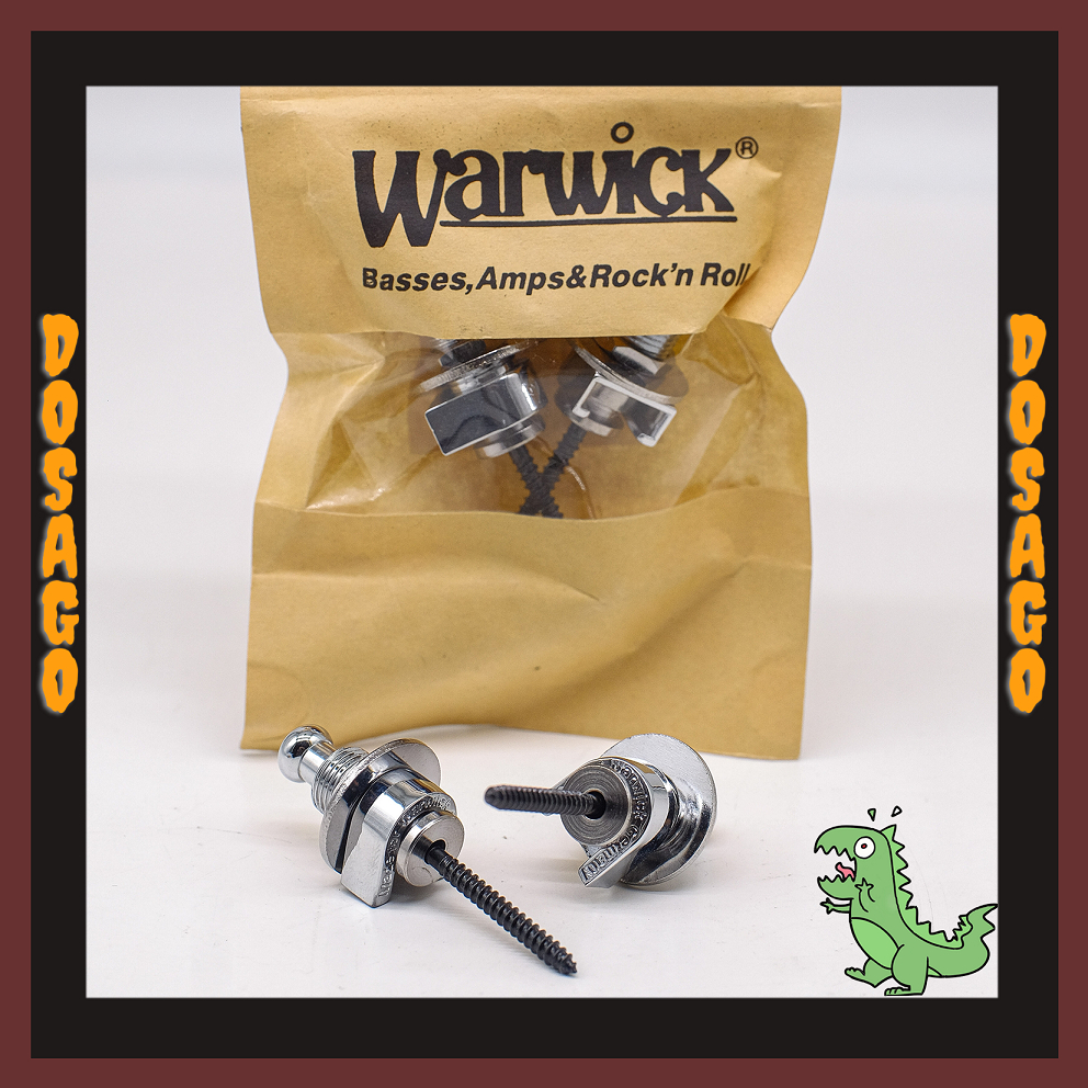 Chốt Đeo Dây Đàn Guitar WarWick cao cấp của Đức nhập khẩu chính hãng DOSAGO – 1 bộ 2 cái Straplock