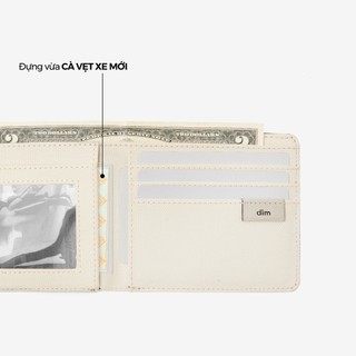 Ví vải DIM Basic Wallet 2 Form Ngang (Ngăn đựng hình)