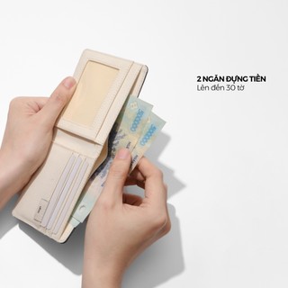 Ví vải DIM Basic Wallet 2 Form Ngang (Ngăn đựng hình)