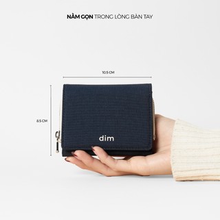 Ví vải DIM Compact Wallet - Có ngăn hộp