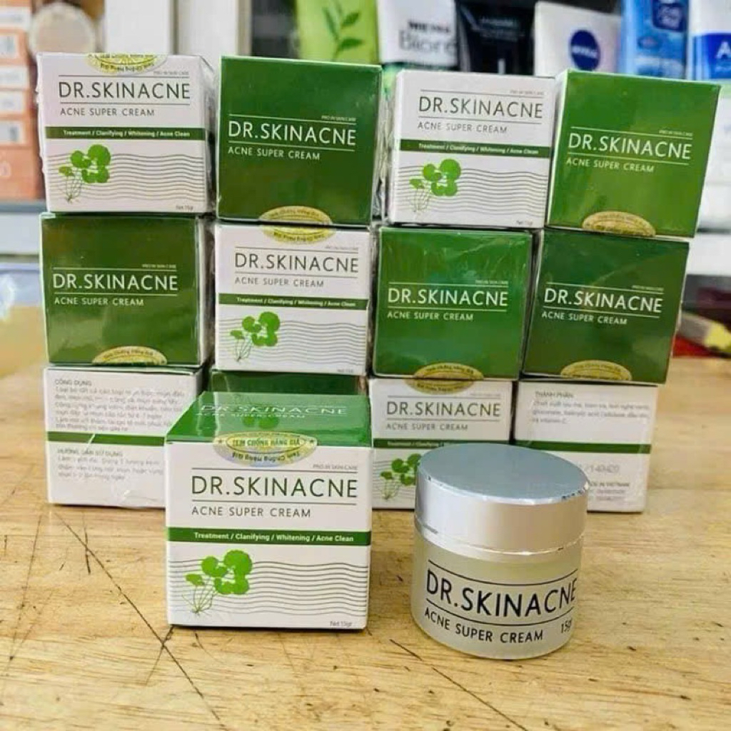 Kem/Serum Giảm Mụn Dr. SKINACNE 15g