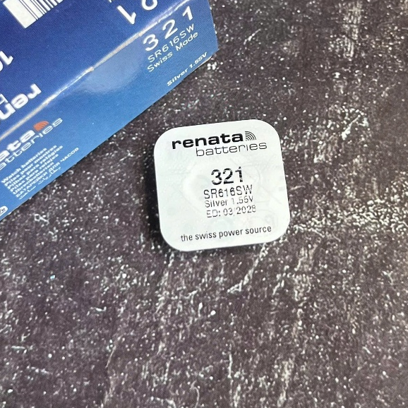[ HỎA TỐC ] Pin RENATA SR616SW SR616 616 321 Hàng Chuẩn Thụy Sỹ