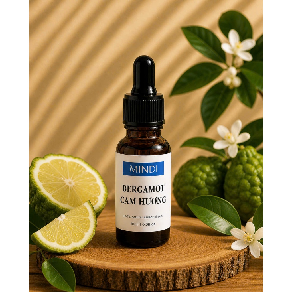 Tinh dầu Cam hương Bergamot oil - MINDI Essential Oil