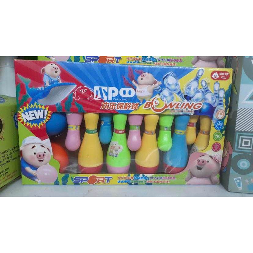 BỘ ĐỒ CHƠI BOWLING PAW PATROL CHO BÉ (LOẠI HỘP)