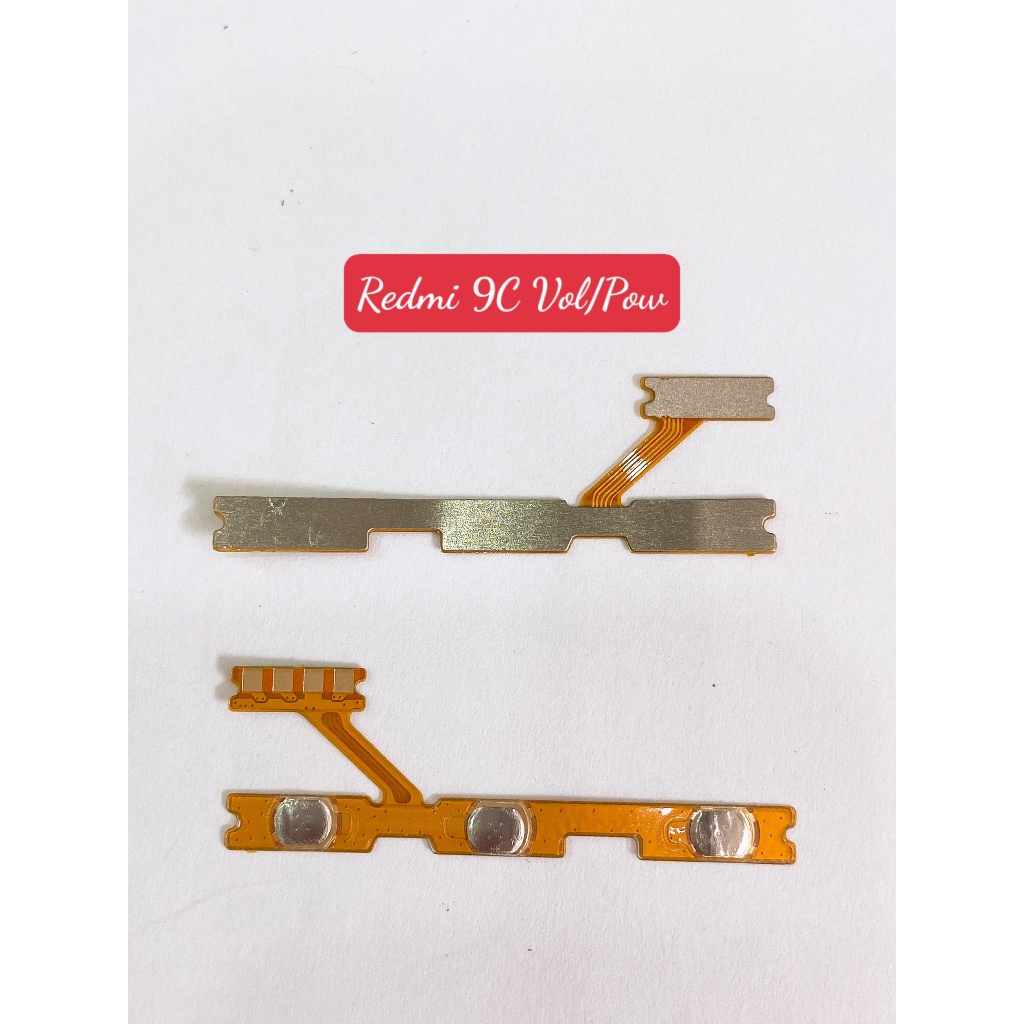 Dây nối mạch âm lượng,cáp mở nguồn power on off xiaomi redmi 9c, dây volume M2006C3MG, M2006C3MT