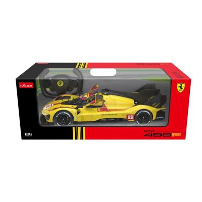Đồ Chơi Xe Điều Khiển 1:14 Ferrari 499P Mở Được Cửa Vàng RASTAR R10110-YEL