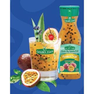 Sinh tố Golden Farm chai 1 lít(19 vị)- Nguyên liệu làm bánh, pha chế đồ uống,pana cotta