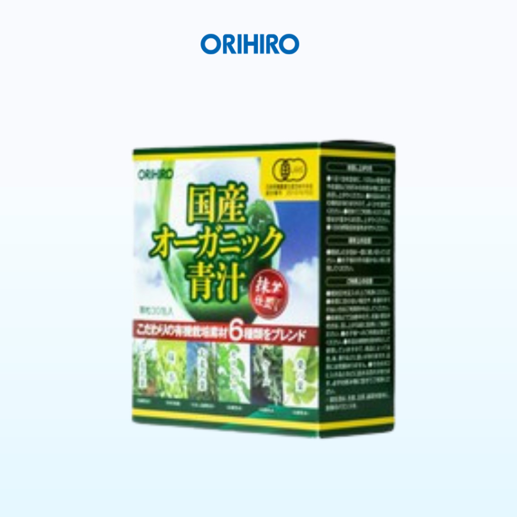 Bột rau xanh Aojiru bổ sung chất xơ Orihiro 30 gói
