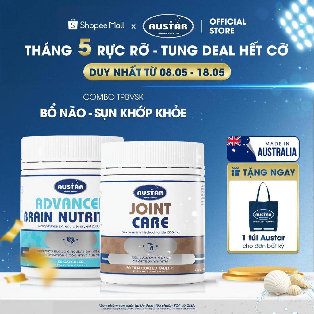 Combo TPBVSK Austar Advanced Brain Nutrition & TPBVSK Austar Joint Care
