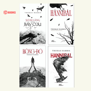 Combo Truyện Thomas Harris Sự im lặng của bầy cừu + Hannibal + Rồng Đỏ + Hannibal Trỗi Dậy - 2HBooks