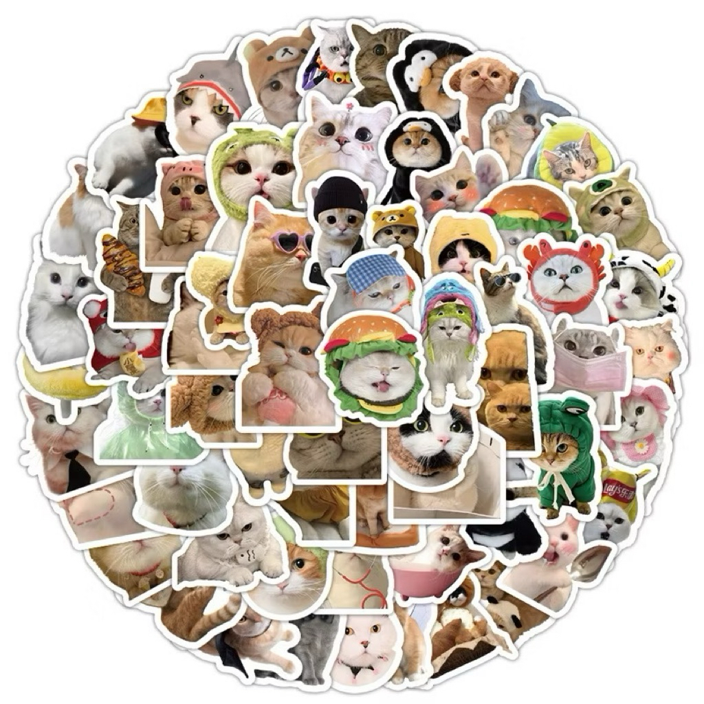 [ 100 Cái STICKER MEME CHÓ MÈO] GRAFFITI ] Sticker Graffiti Dễ Thương - MEME CHÓ MÈO Vui Nhộn – Deca