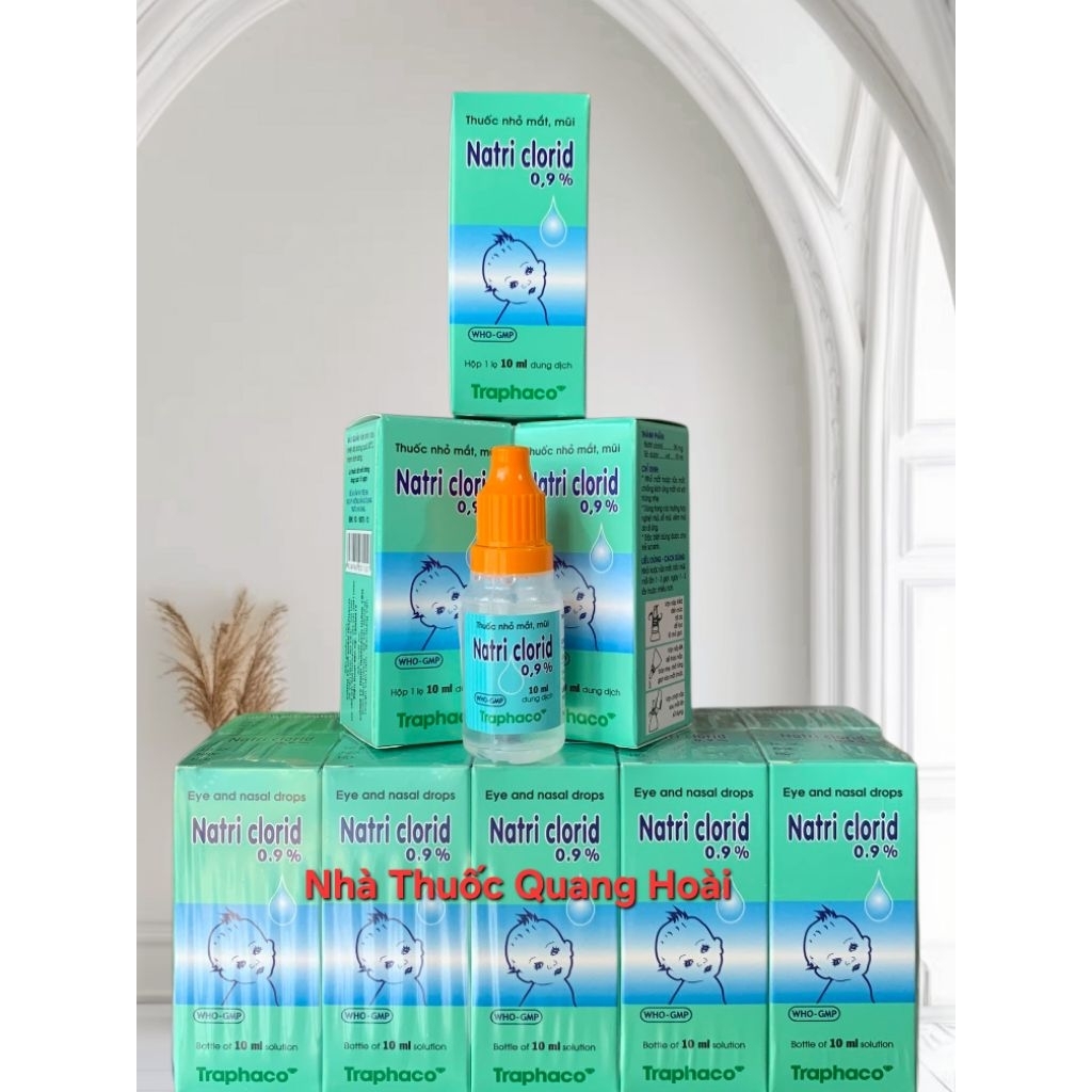 10 lọ Vệ sinh mắt mũi cho bé TPC