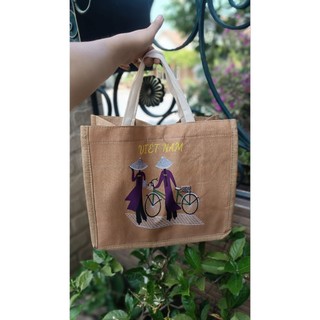TÚI CÓI XINH XỈU có túi nhỏ trong Hkm kích thước 35x35cm