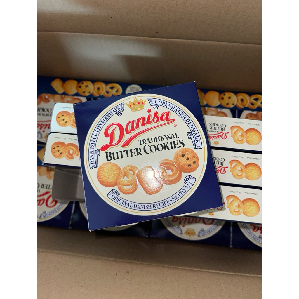 BÁNH QUY BƠ DANISA 72G CHÍNH HÃNG