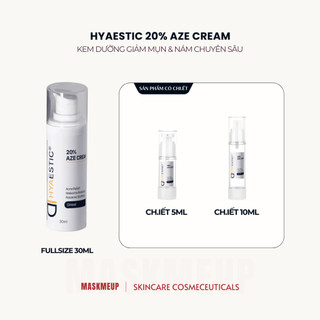 Kem Dưỡng Hỗ Trợ Giảm Mụn Hyaestic 20% Aze Cream 30ml