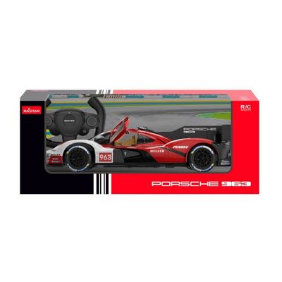 Đồ Chơi Xe Điều Khiển 1:14 Porsche 963 LMDH Mở Cửa Được Đỏ RASTAR R10380/RED