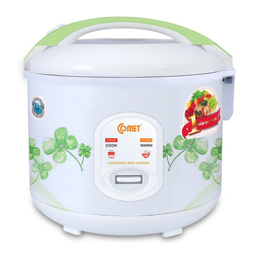 NỒI CƠM ĐIỆN 1L2 NẮP GÀI COMET CHÍNH HÃNG