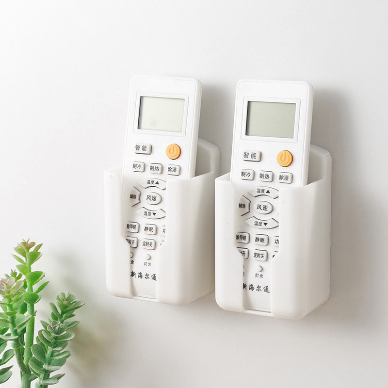 Giá đỡ điều khiển tivi, điều hòa kệ đựng điều khiển từ xa treo tường không cần khoan đục Đức Huỳnh DN462