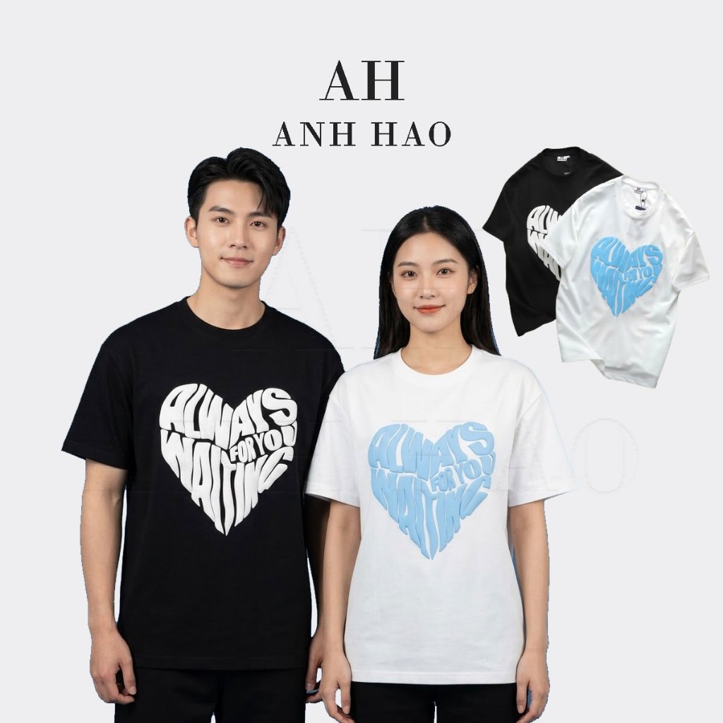 ÁO THUN NAM CỔ TRÒN MỀM MỊN, thun lạnh, co giãn 4 chiều, thoáng mát - Unisex Heart | AH STUDIO
