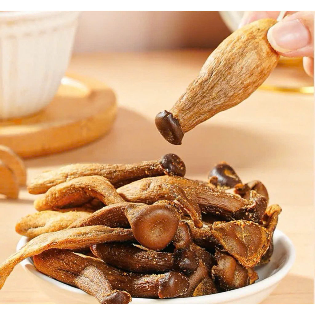 Nấm Lộc Nhung Sấy Giòn Ăn Vặt Siêu Ngon