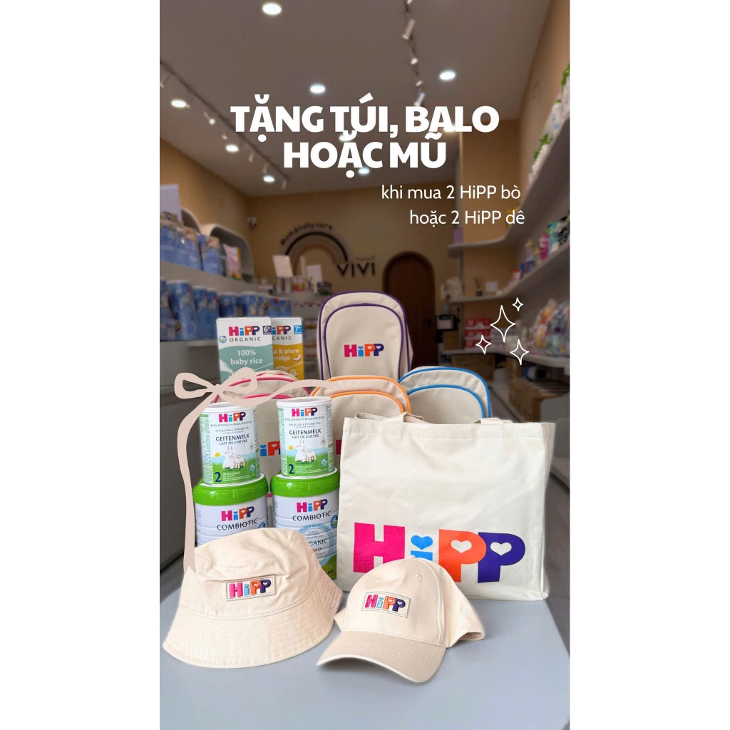 (Combo Quà Tặng) Sữa Hipp Dê Organic - 400g