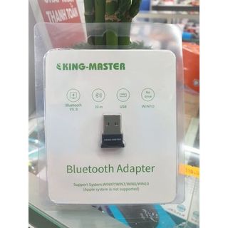 USB Phát bluetooth CSR 4.0  5.0  5.3 Dongle Kingmaster cho máy tính
