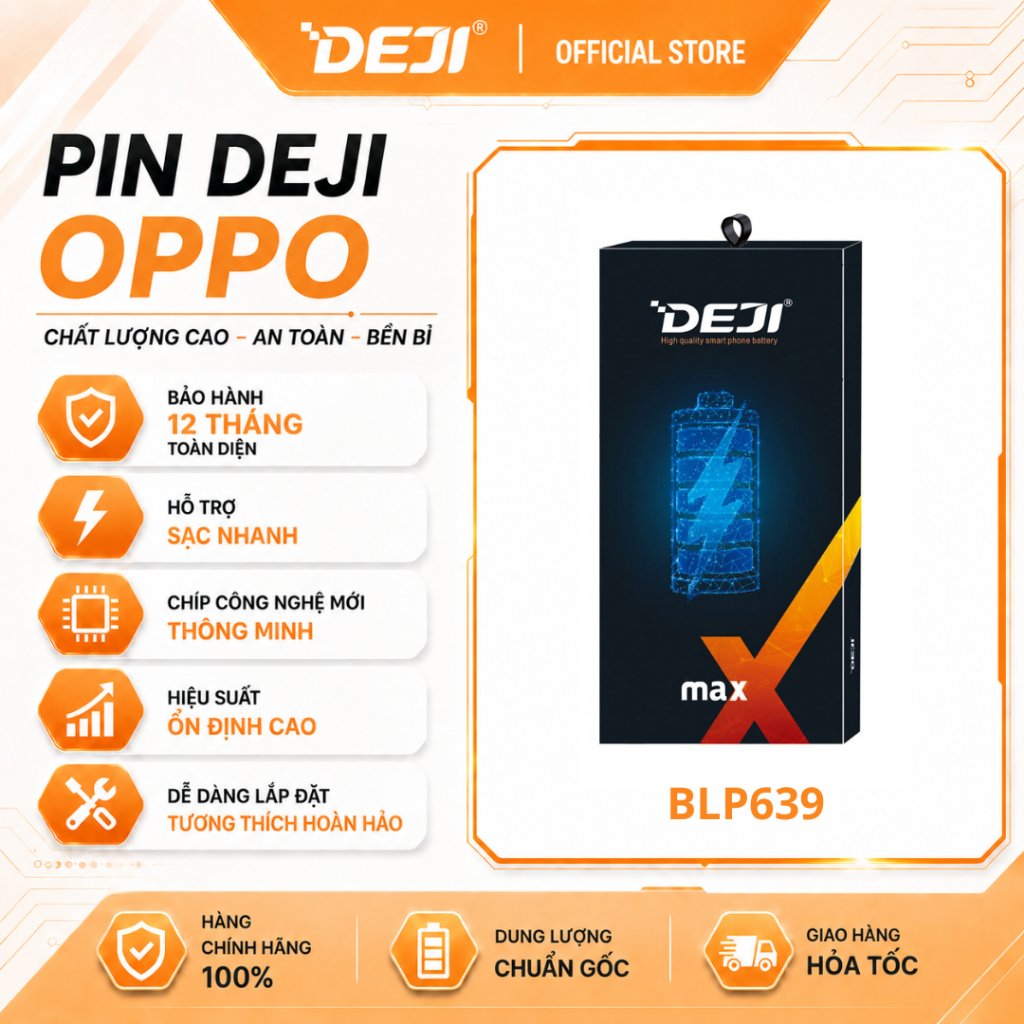 Linh Kiện Deji Oppo R11 Plus / R11 Pro (3880mAh) | BLP639