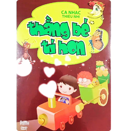 DVD CA MÚA NHẠC THIẾU NHI - THẰNG BÉ TÍ HON
