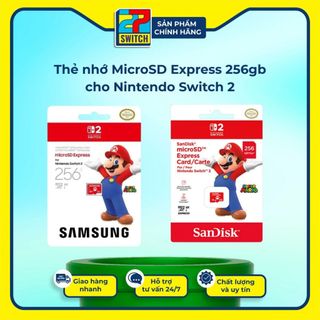 Thẻ nhớ MicroSD Express 256gb cho Nintendo Switch 2