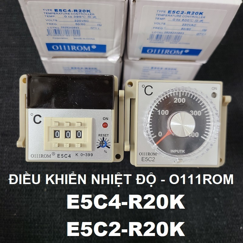Điều khiển nhiệt độ E5C4, E5C2 (có đế), E5C4-R20K E5C2-R20K