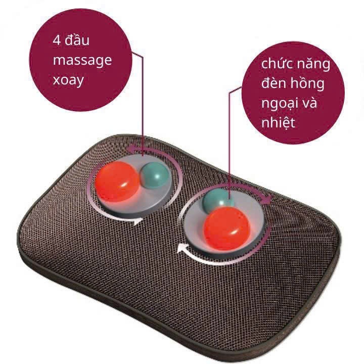 GỐI MASSAGE HỒNG NGOẠI BEURER MG147