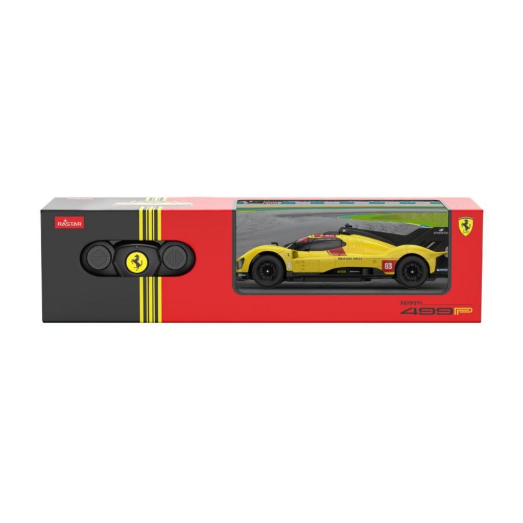 Đồ Chơi Xe Điều Khiển 1:24 Ferrari 499P Vàng RASTAR R10370/YEL