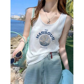 Áo Thun Xược Mặc Hè, Đi Biển, Áo Ba Lỗ Nữ Chất Xược Form Rộng, Áo Thun Xược In Hình Thời Trang Pycha.