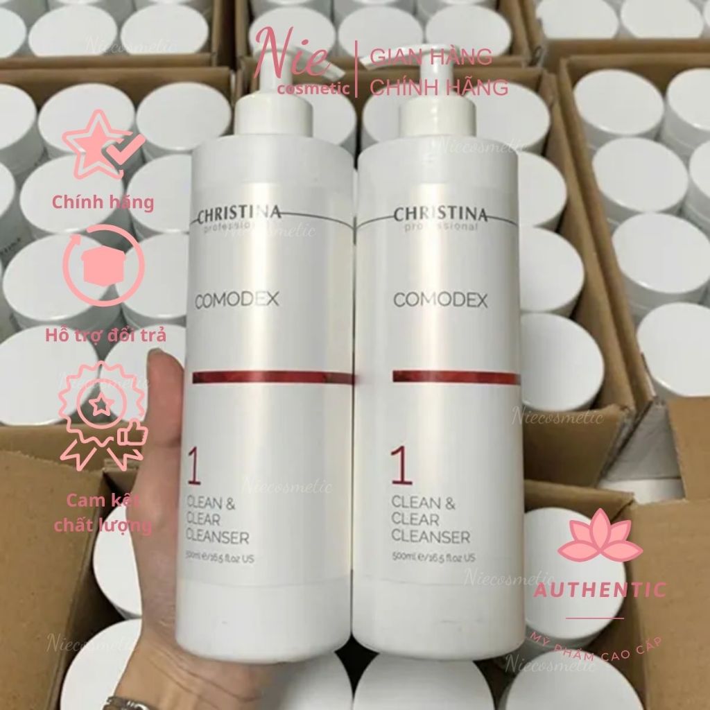 Sữa rửa mặt Comodex Clean & Clear Cleanser 500ml