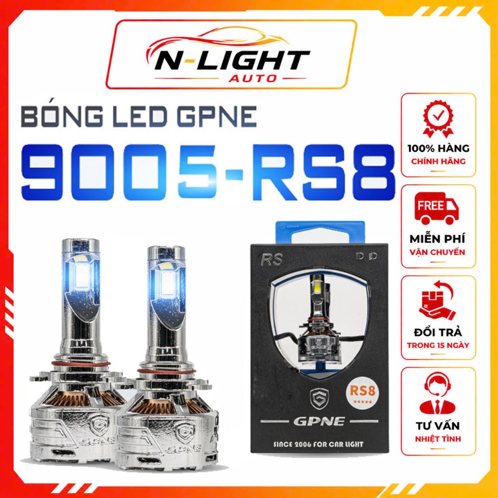 Đèn Led Tăng Sáng GPNE Chân 9005 – RS8