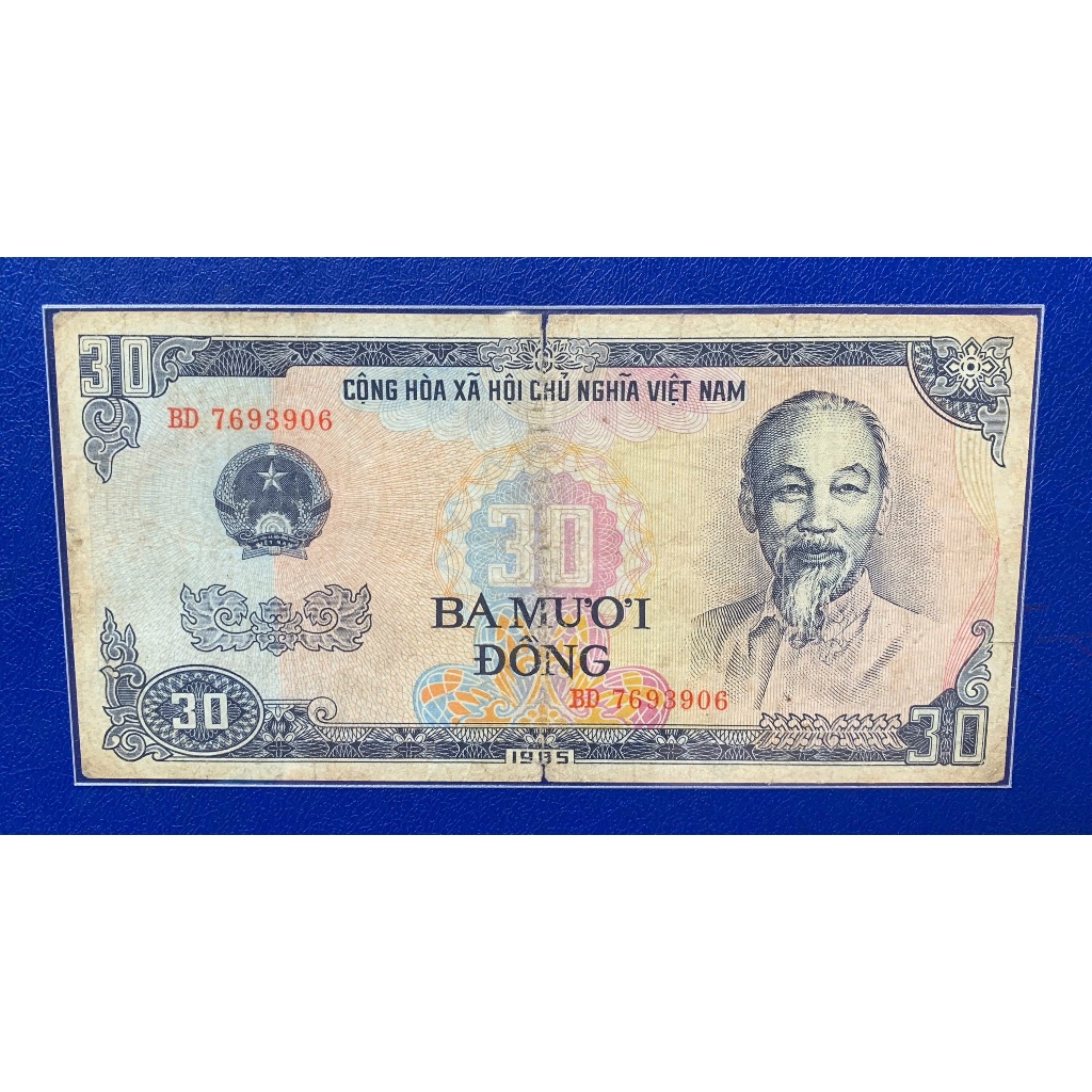 Sưu tầm 1 tờ 30 đồng 1985 mệnh giá độc lạ