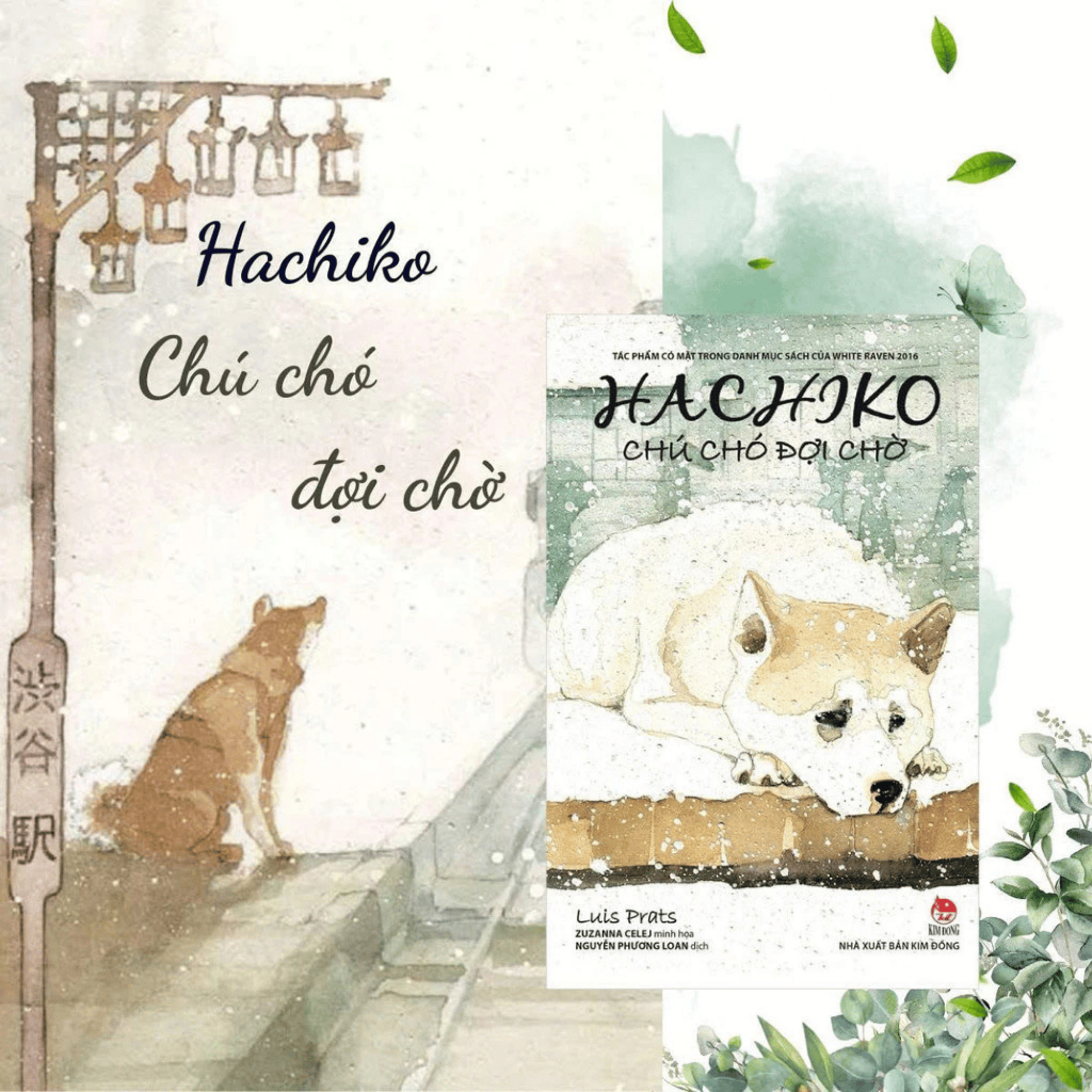 Sách - Hachiko - Chú chó đợi chờ - NXB Kim Đồng