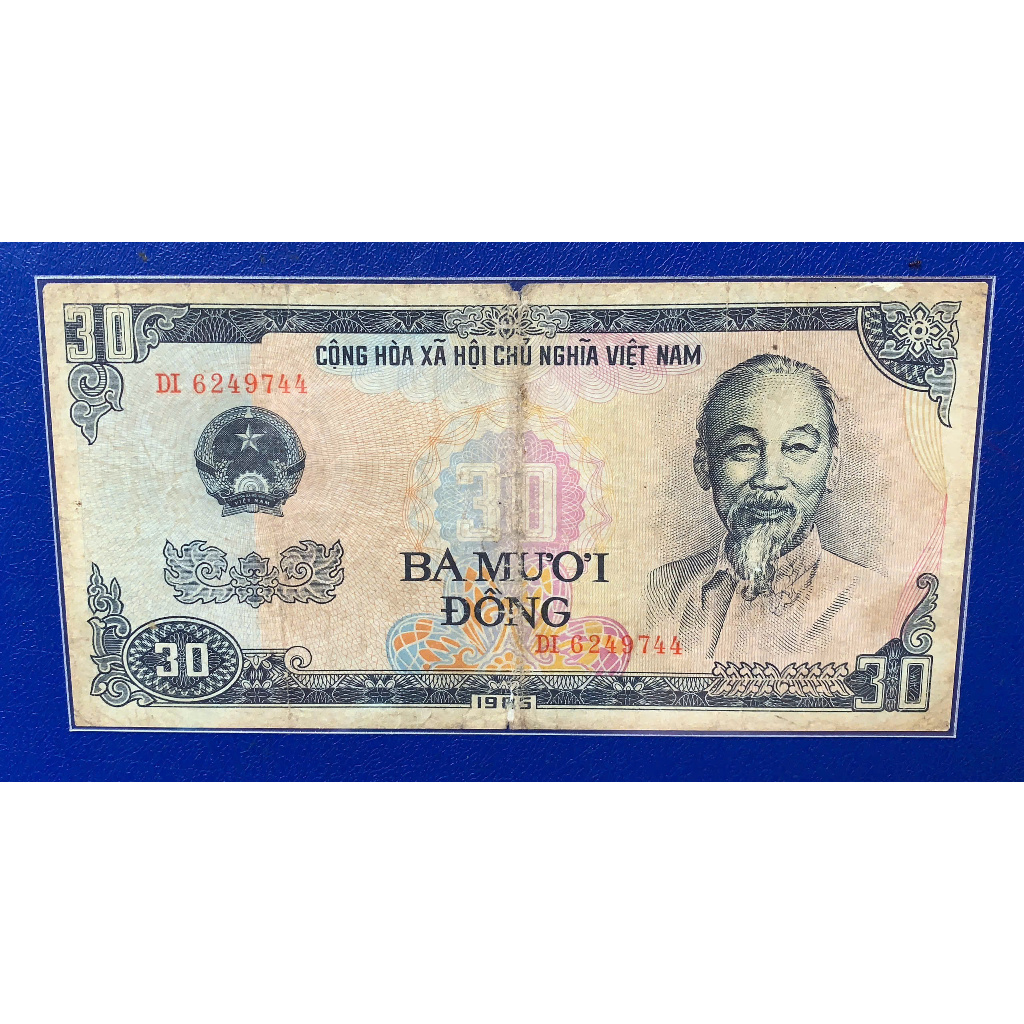 Sưu tầm / Quà tặng 1 tờ 30 đồng 1985 mệnh giá độc lạ
