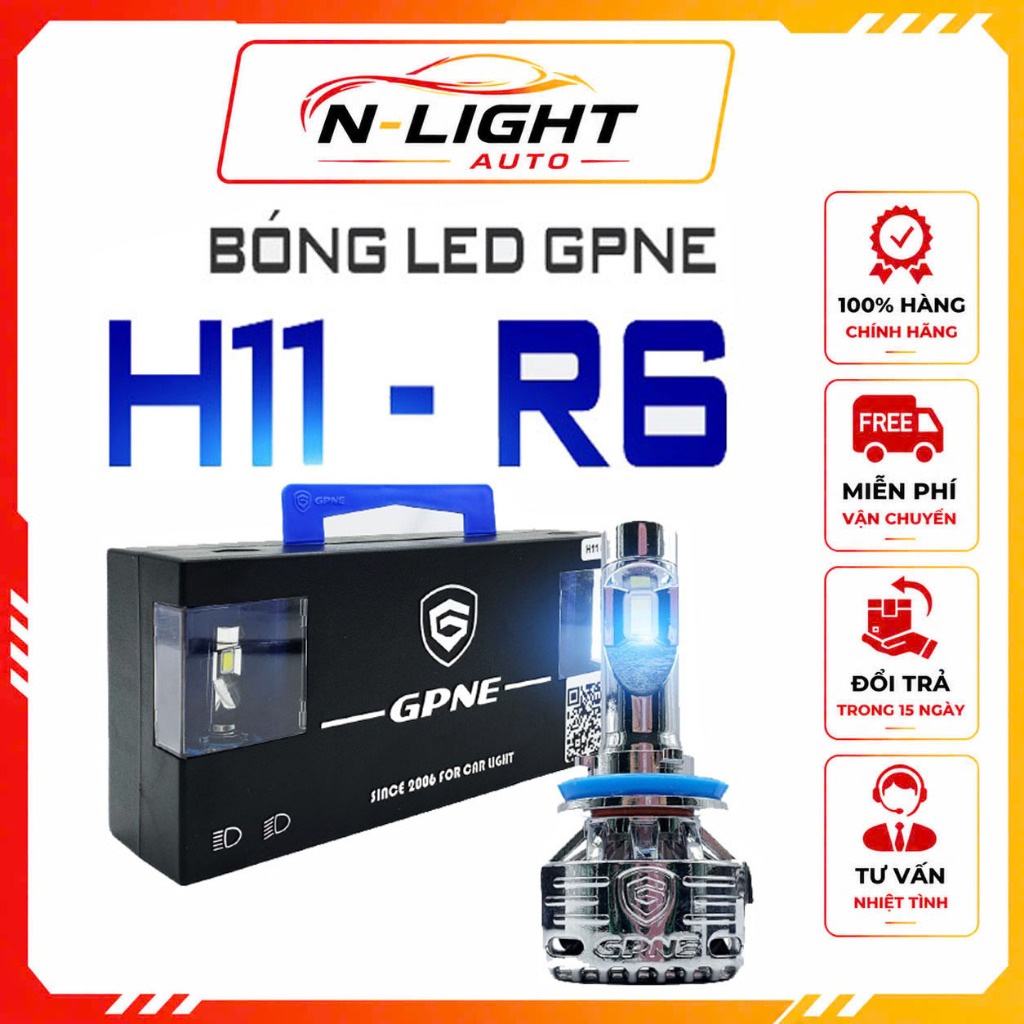 Đèn Led Tăng Sáng GPNE H11 – R6