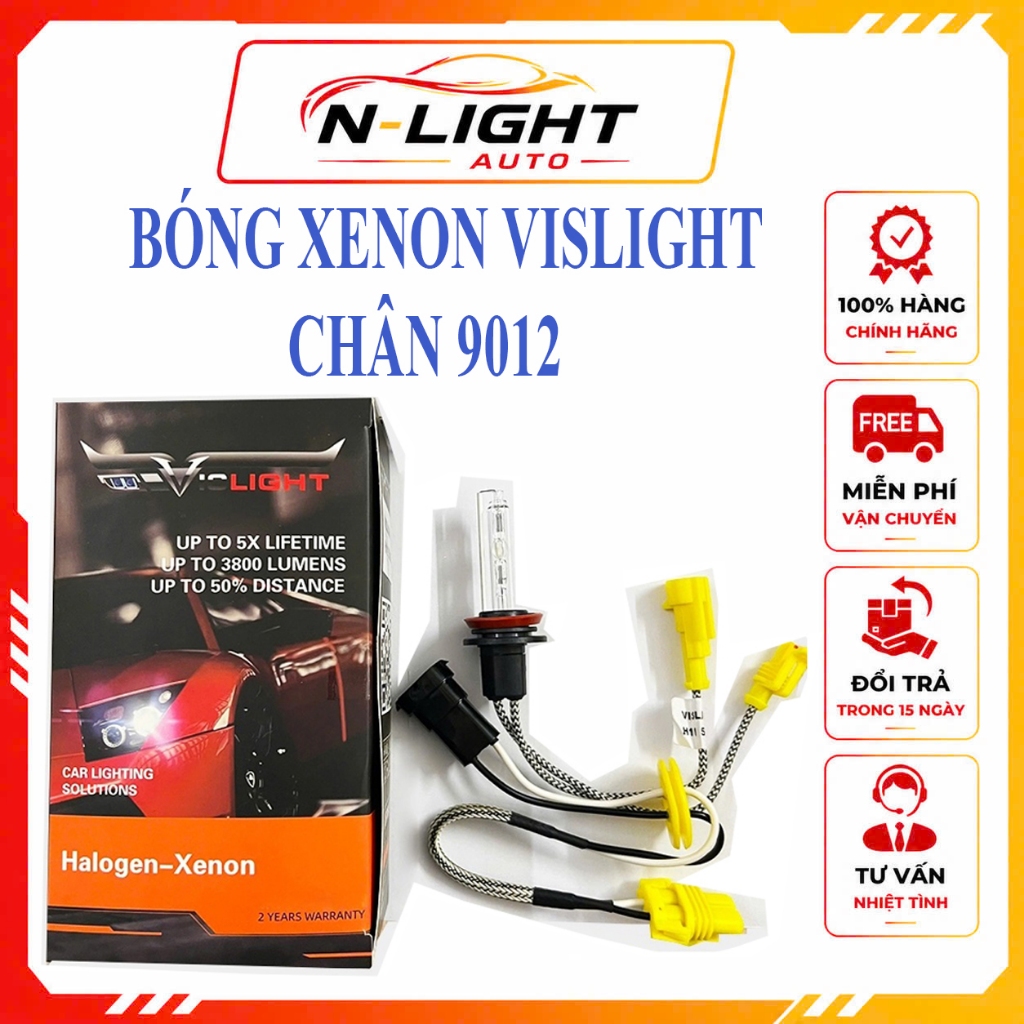 Bóng Xenon Vislight 9012 Siêu Sáng