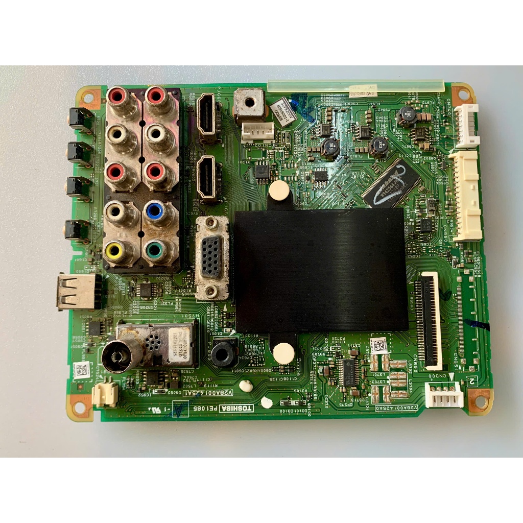 Bo main boar mạch linh kiện tivi tv Toshiba 32pb200v nguồn, xử lý chung chính chủ khiển