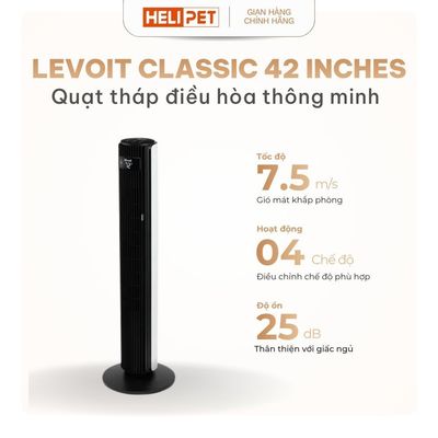 Quạt Tháp Điều Hòa Thông Minh Levoit Classic Pro 42 Inch