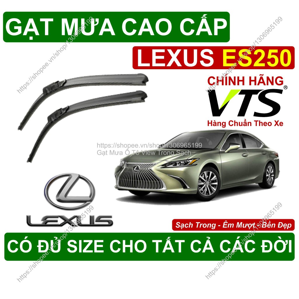 Gạt Mưa Kính Lái Lexus ES250, Cặp Gạt Mưa Kính Lái Cho Các Dòng Xe Lexus ES250, Có Đủ Size Cho Các Đ