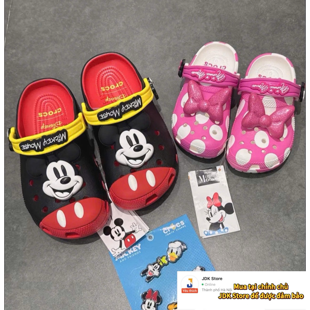 JDK Store_Dép Sục Classic Mickey Mouse Cho Bé