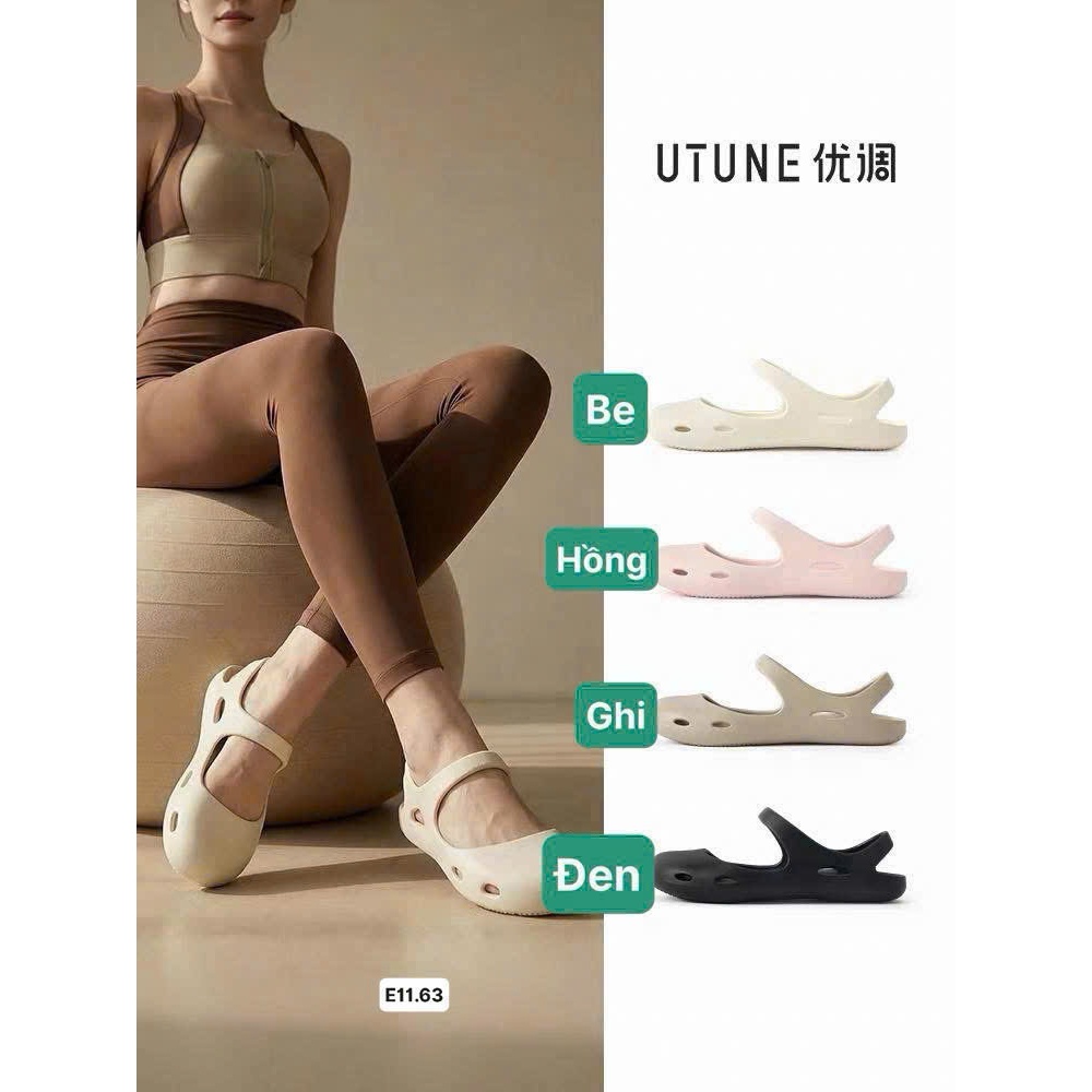 (HÀNG SẴN ) Dép nhựa #Utune E11.63