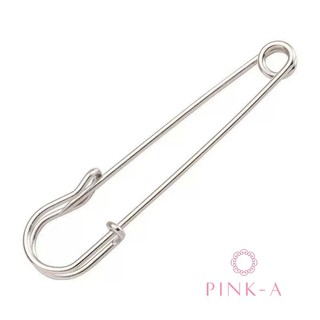 *(Set 3 cái) Cài áo kim băng màu đồng và cài áo kim băng inox gắn hoa/phụ kiện